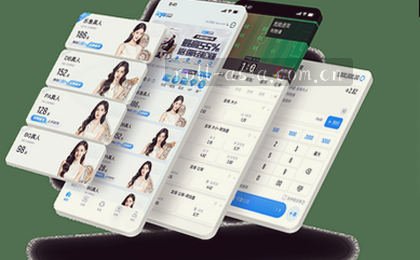 智能赛事数据图层叠加未来感